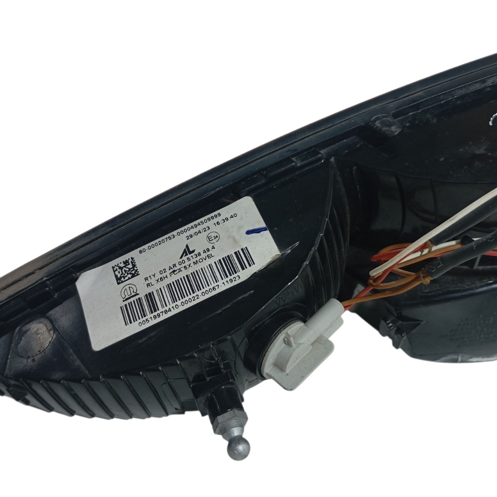 Lanterna Traseira Esquerdo Argo Drive 1.0 2023 49450748 Esquerdo/motorista Vermelha 9