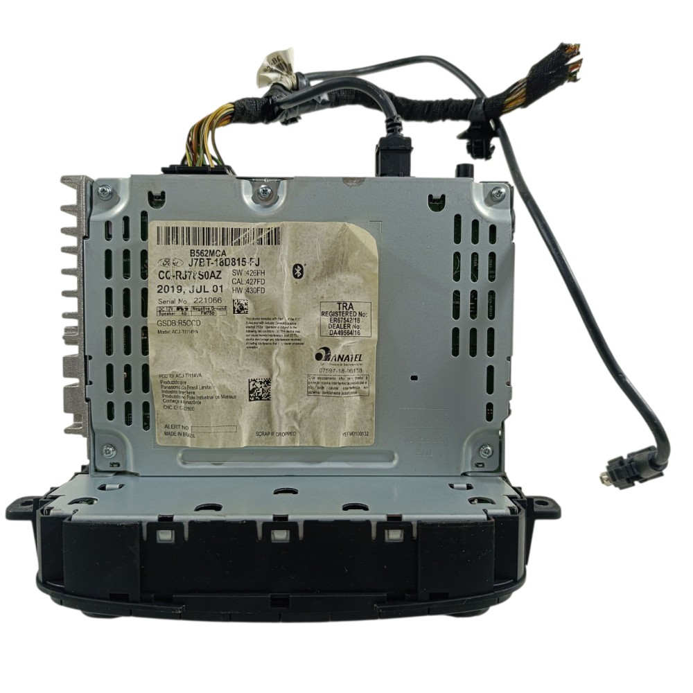 Rádio Ford ka se Hatch 2020 J7BT18D815 8
