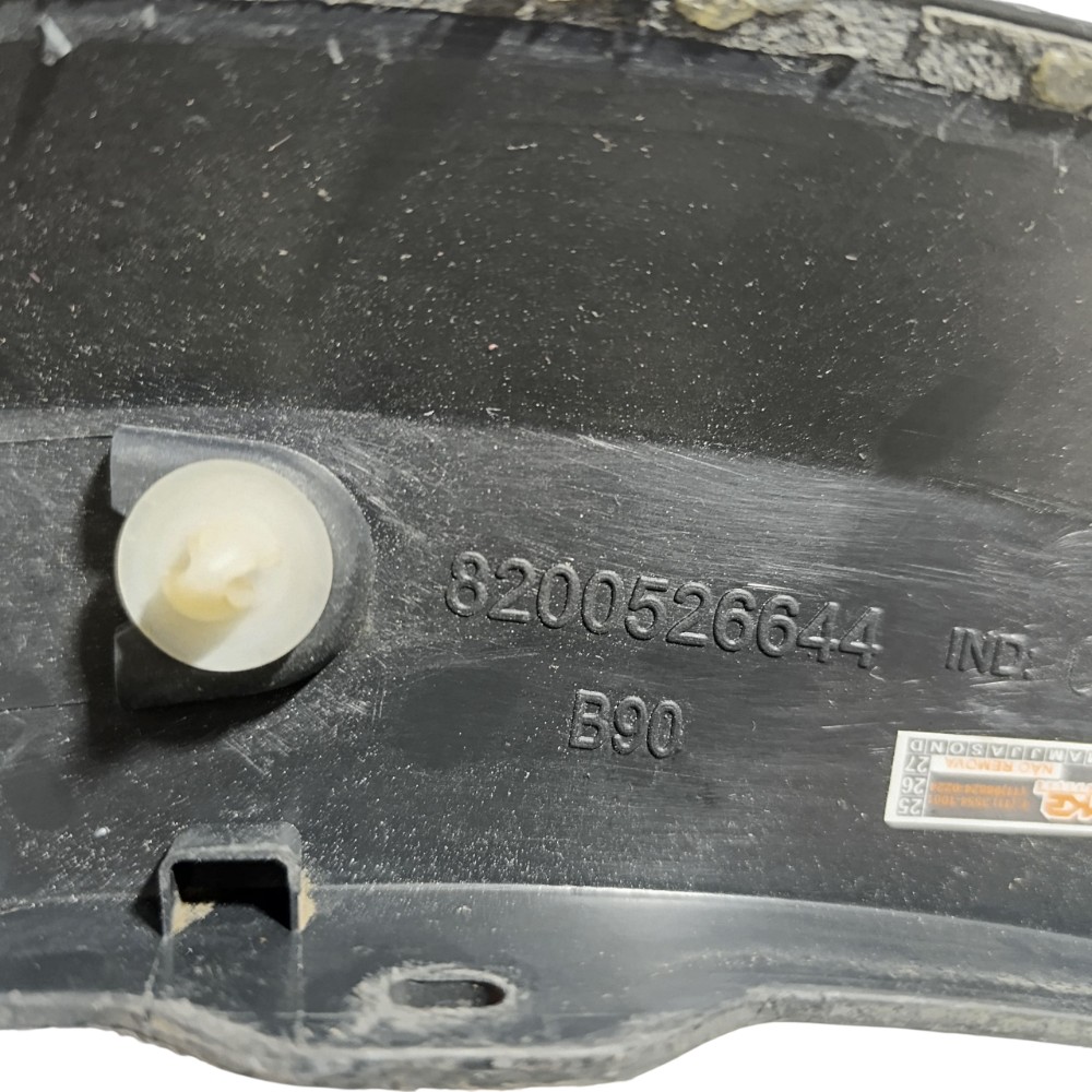 Moldura Paralama Dianteiro Esquerdo Sandero 2014 8200526644 Preto 7