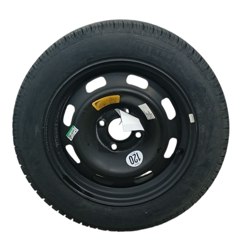 Roda Estepe Peugeot 208 Active 1.2 2018 9677907580 Preto 3