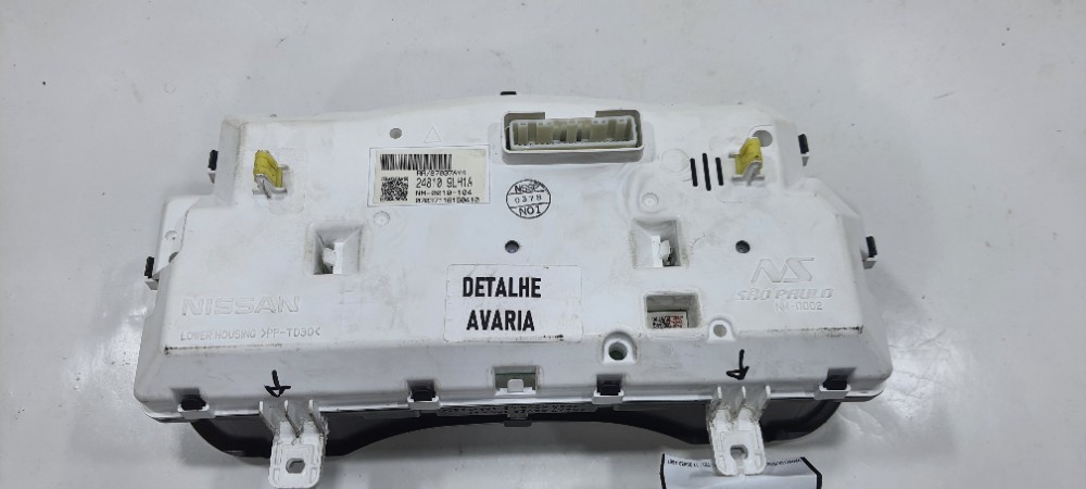 Painel Instrumentos Detalhe Nissan March S 1.0 Ano 2019 Preto 5