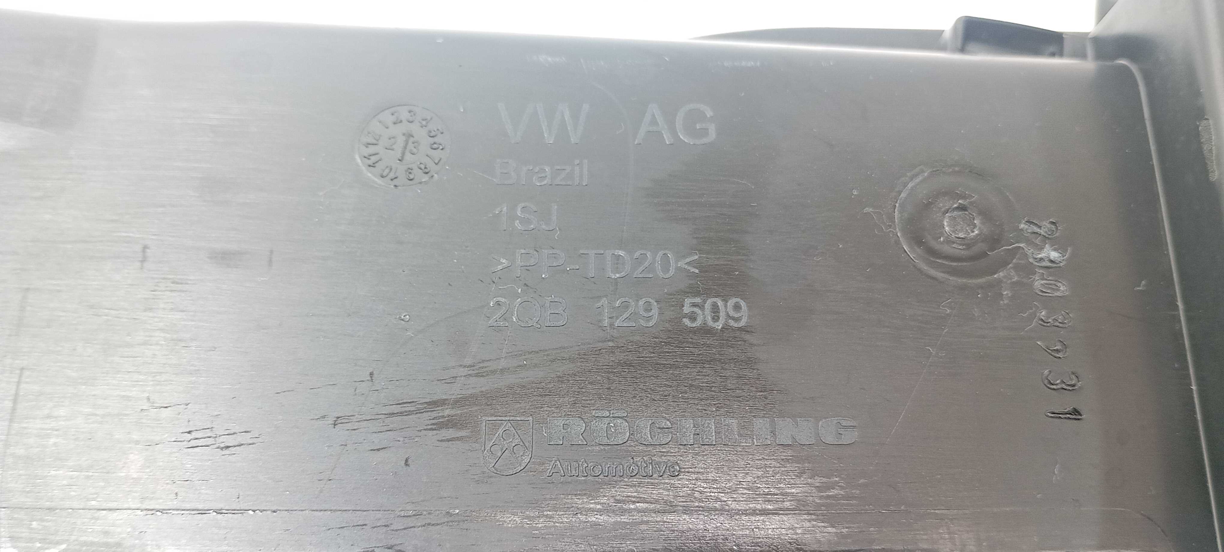 Duto De Ar Vw Virtus Confort 1.0 2023 2qb129509 Preto 6