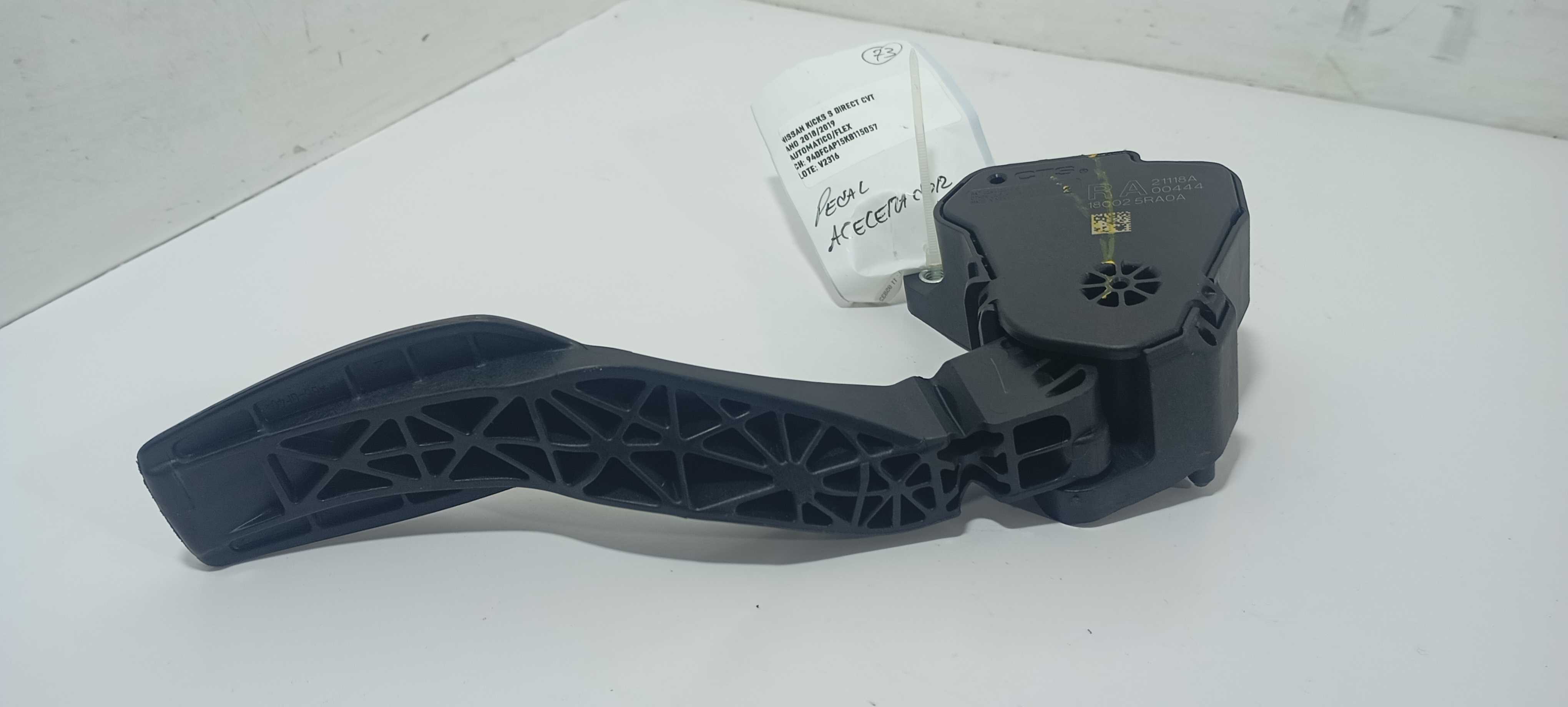 Pedal Acelerador Nissan Kicks Cvt 1.6 2019 180025ra0a 4