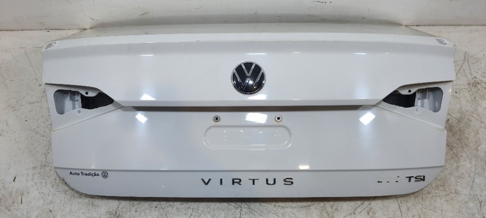 Tampa Traseira Volkswagen Virtus Turbo 1.0 2023 6ec827105 Branco 8