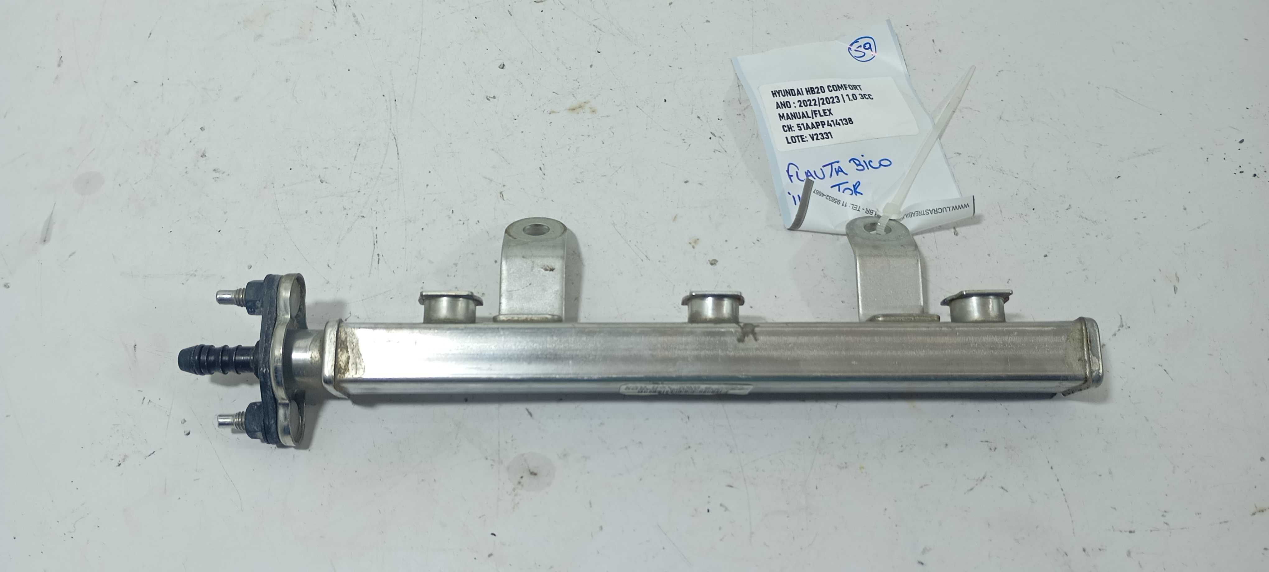 Flauta Bico Injetor Hb20 Comfort 2023 3535004br0 2