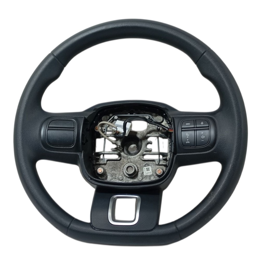 Volante Direção C/ Comando Citroen C3 2022 A 2024 657794700a Preto