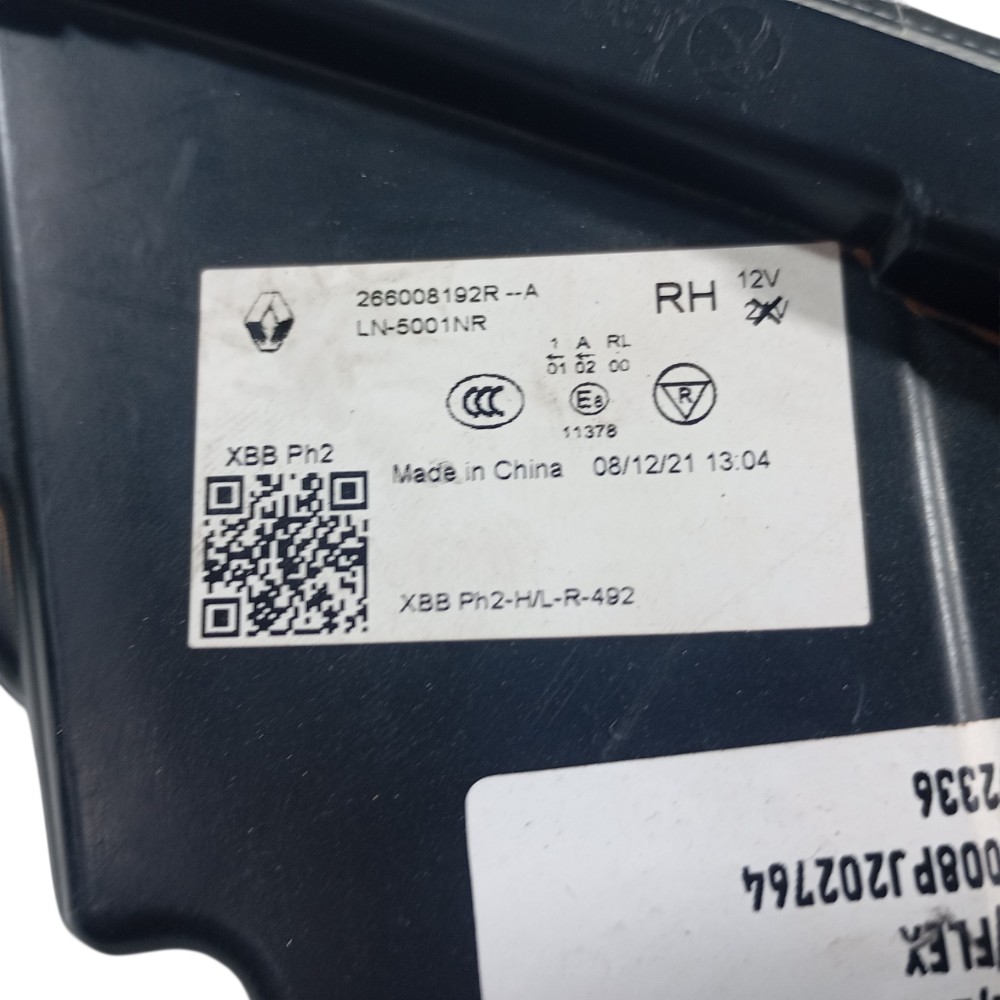 Farol Direito Kwid Zen 1.0 2023 266008192ra Direito/passageiro 10