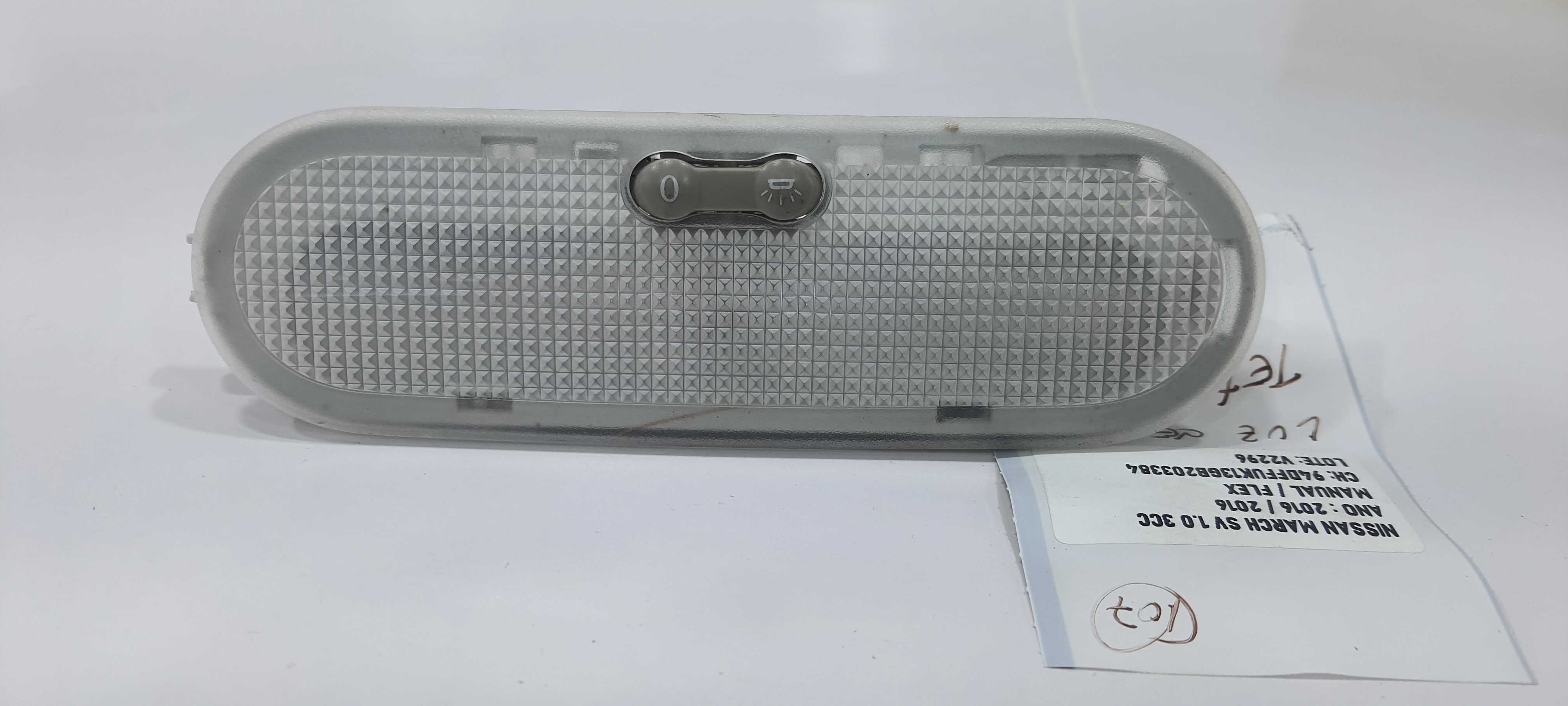 Luz Teto Nissan March Sv 1.0 2016 V2296 3