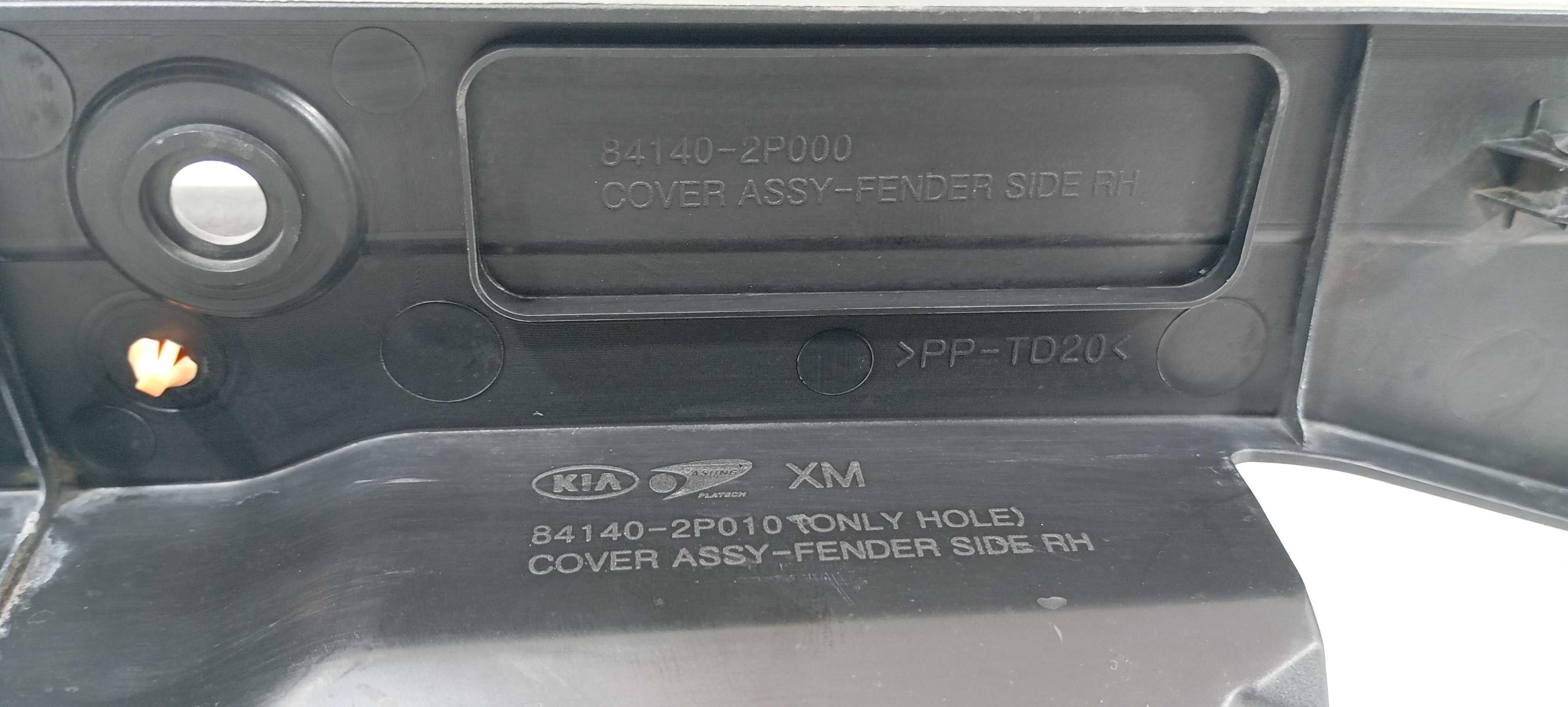 Acab. Int. Paralama Diant. D. Kia Sorento 2.4 12 841402p010 7