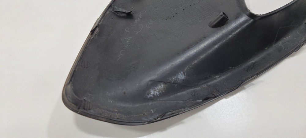 Moldura Farol Milha Esquerdo Kia Picanto Ex4 1.0 2012 V2302 Preto Esquerdo 4