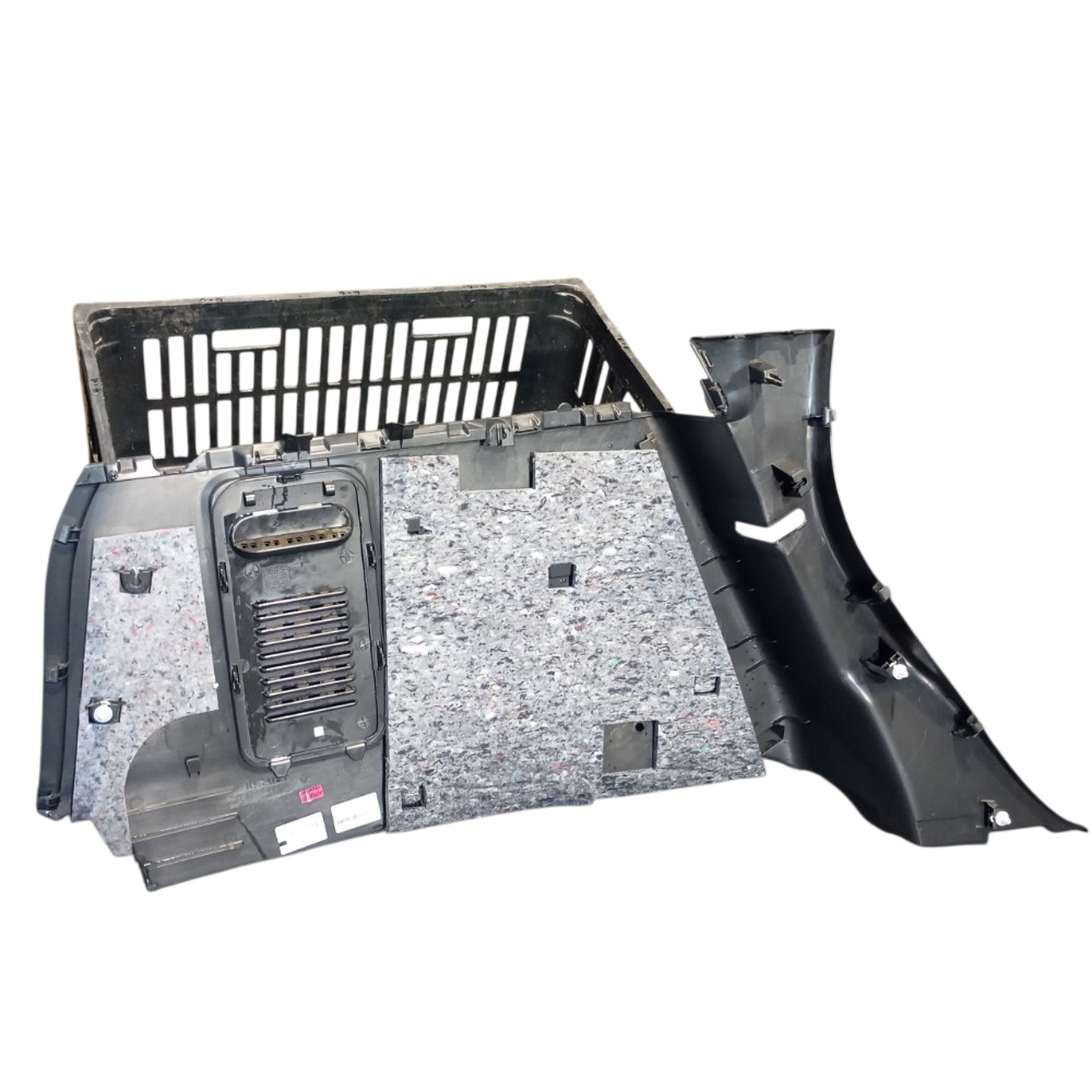 Acabamento Porta Malas Renault Captur 2021 Direito 32962328 Preto 4