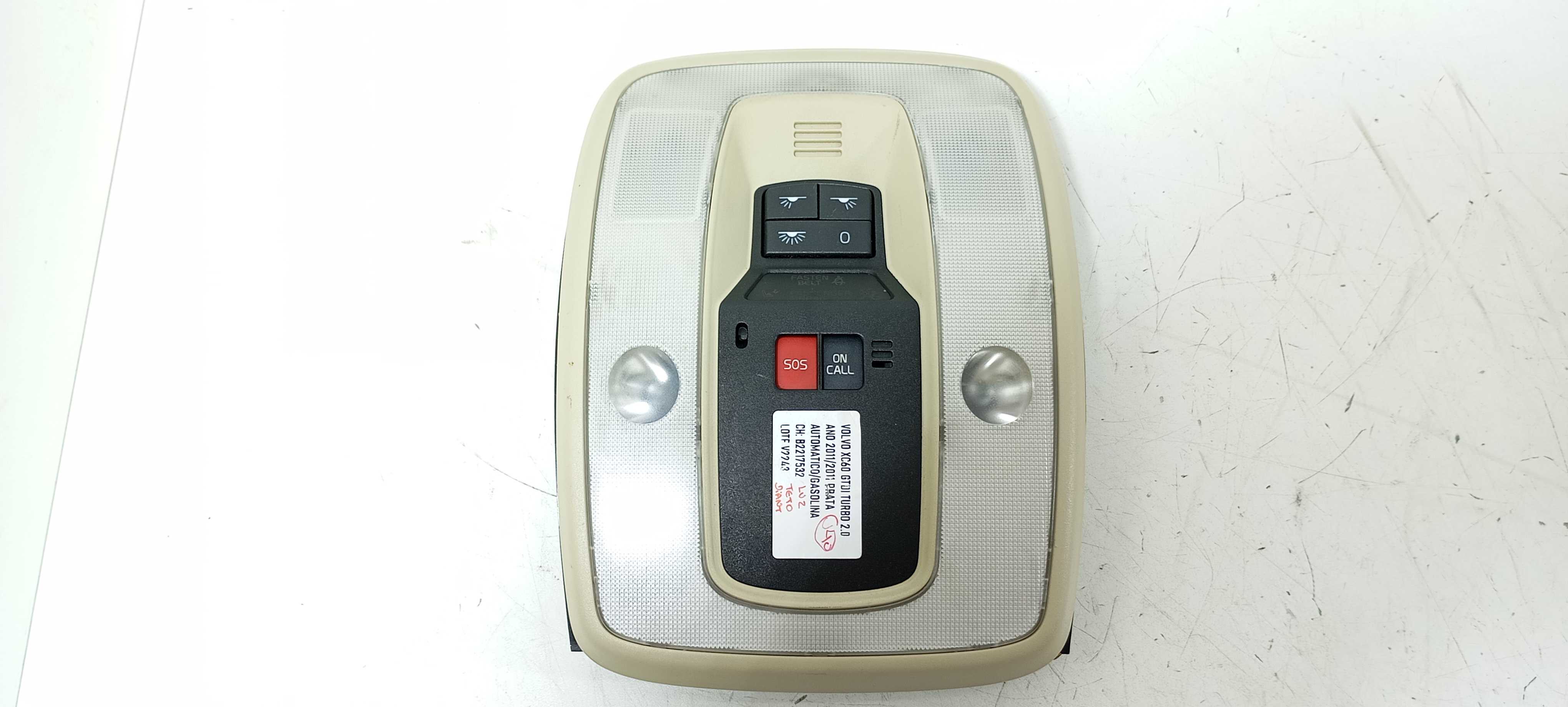 Luz Teto Dianteiro Volvo Xc60 Gtdi Turbo 2.0 2011 V2243 5
