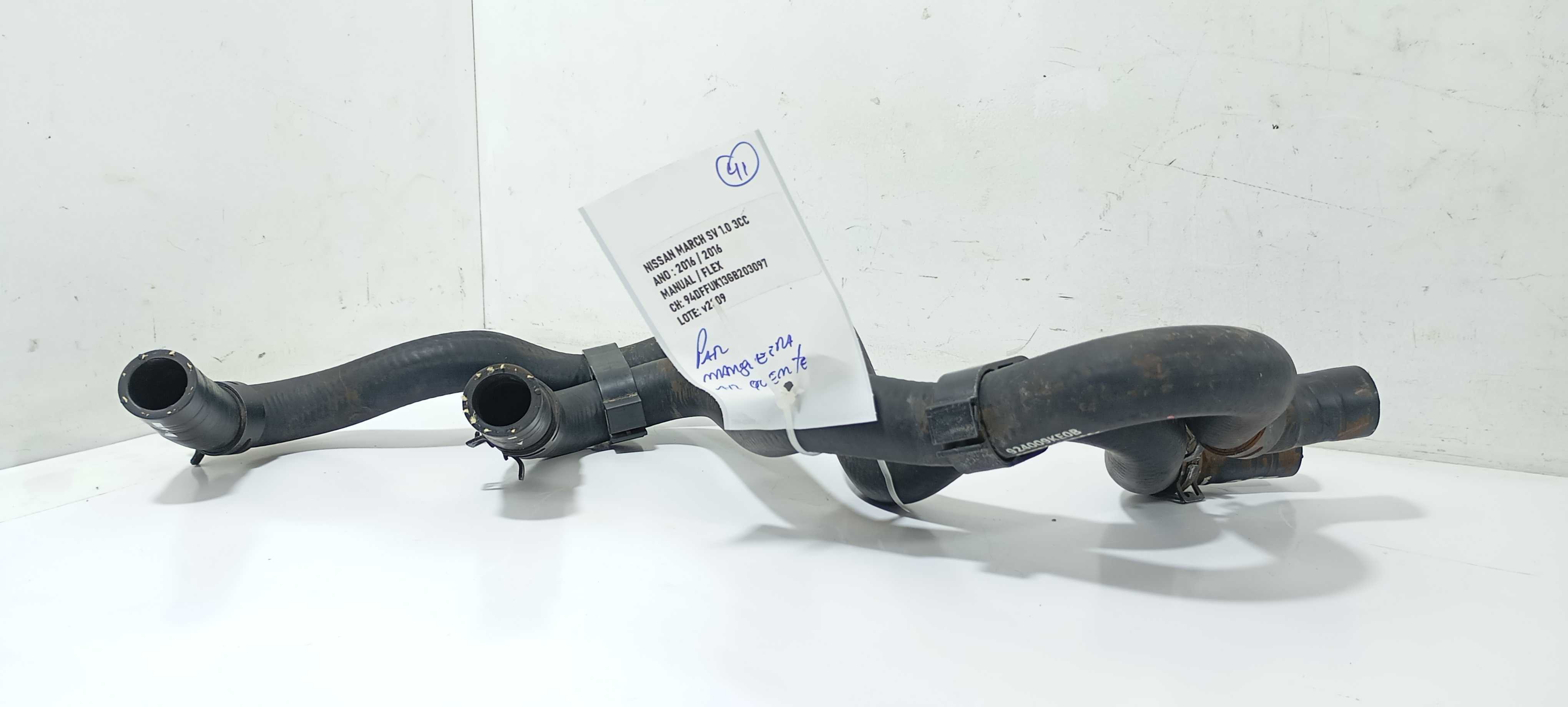 Par Mangueira Ar Quente Nissan March Sv 1.0 2016 924009ke0b 5