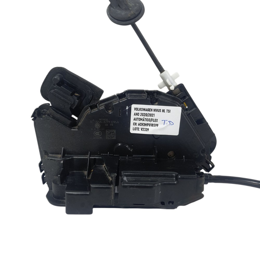 Fechadura Porta Traseiro Direito Nivus Tsi 2021 5nn839016a 6