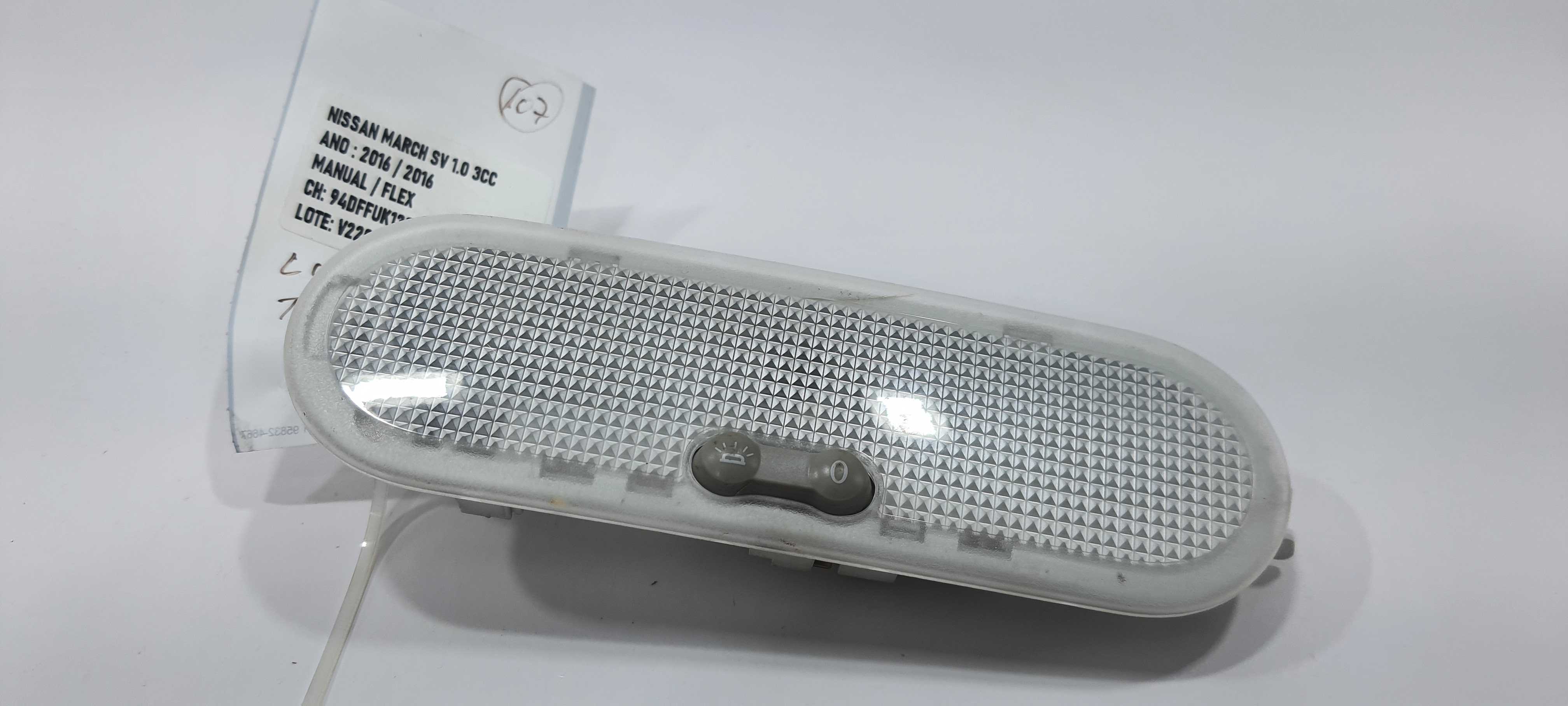 Luz Teto Nissan March Sv 1.0 2016 V2296 5