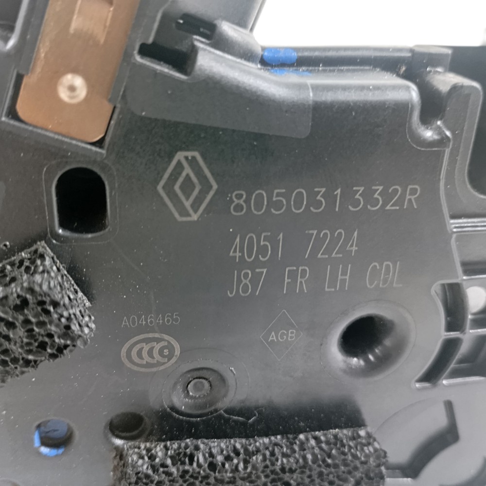 Fechadura Porta Dianteiro Esquerdo Captur 2021 805031332r 6