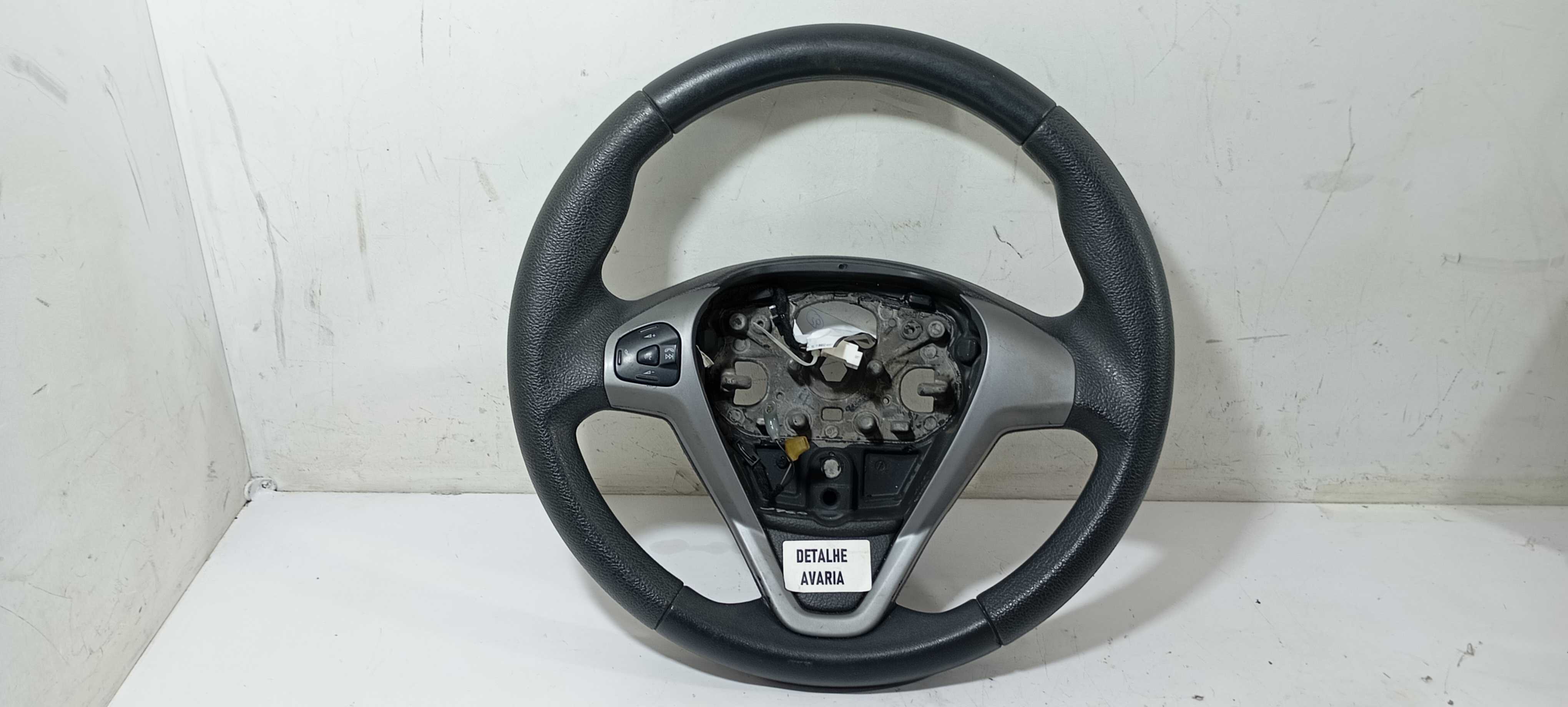 Volante Direção Ford Ka 1.0 2020 E3b53600bd3fp Preto E Cinza