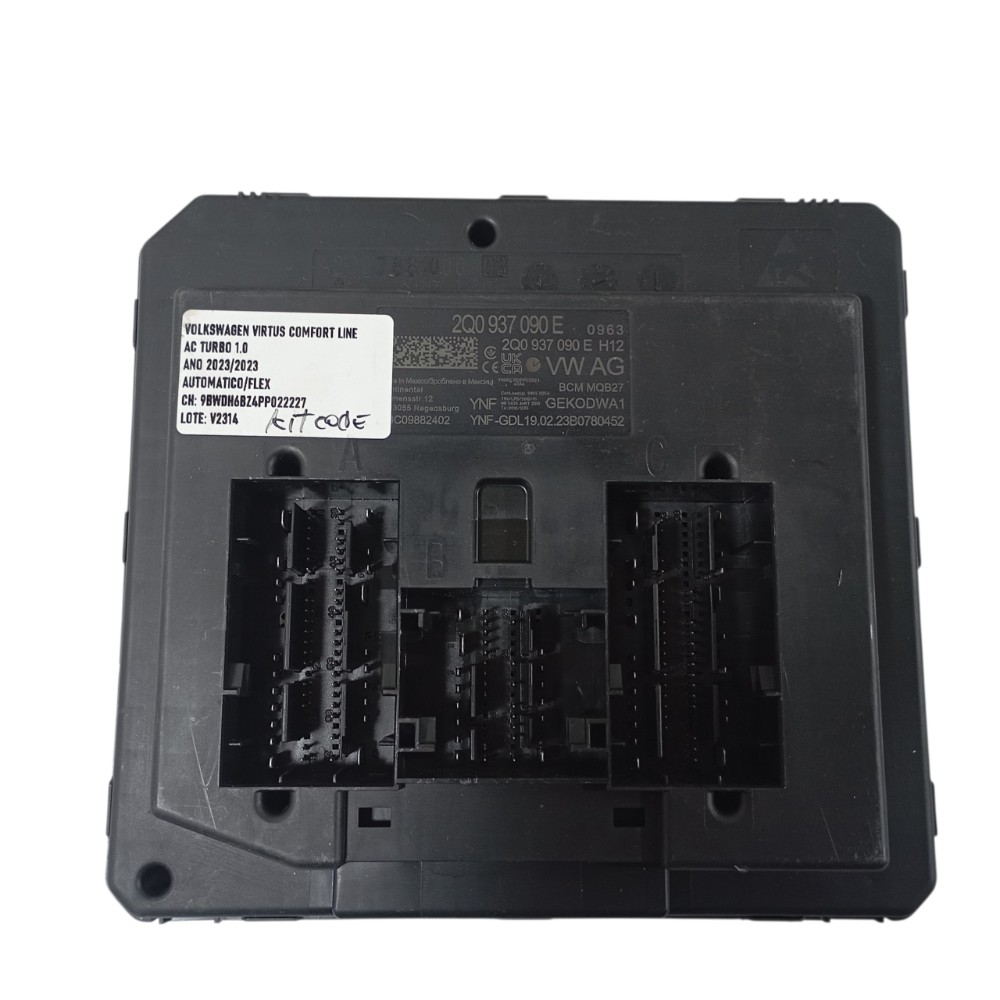 Kit Code Volkswagem Virtus 1.0 2023 75km 04c907309cd 6