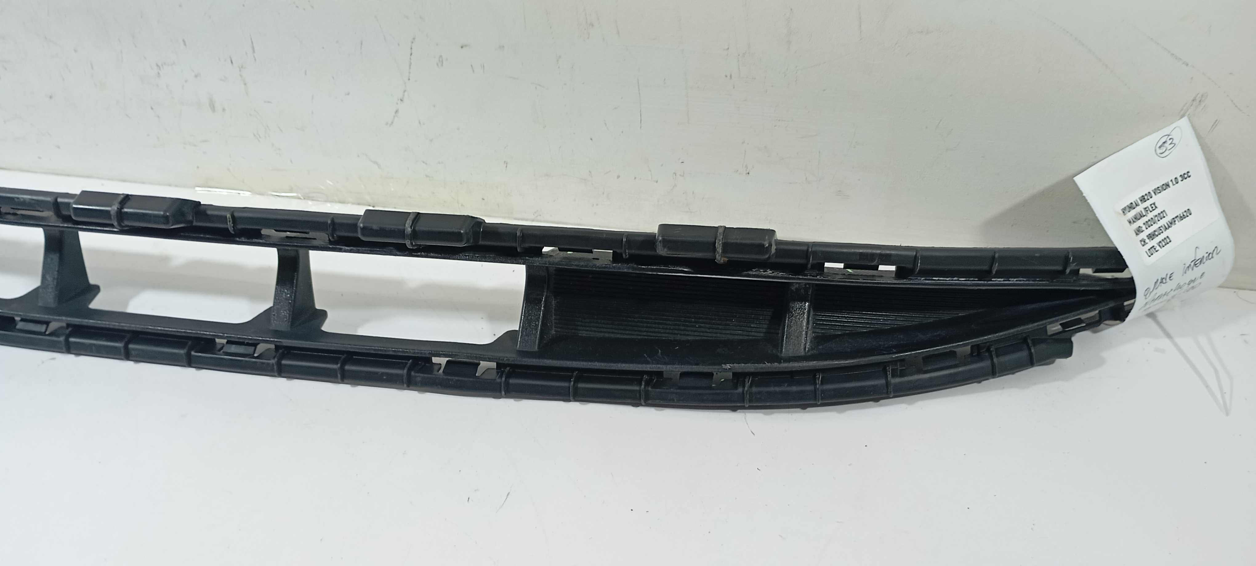 Grade Inferior Parachoque Hyundai Hb20 1.0 2021 86531r1000 Preto 6