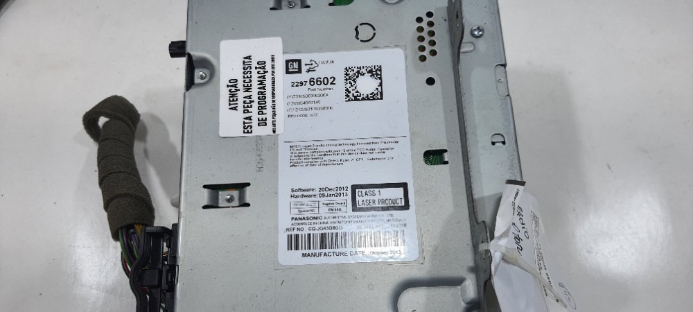 Radio Receptor Chevrolet Cruze Sedan 201422976602 5