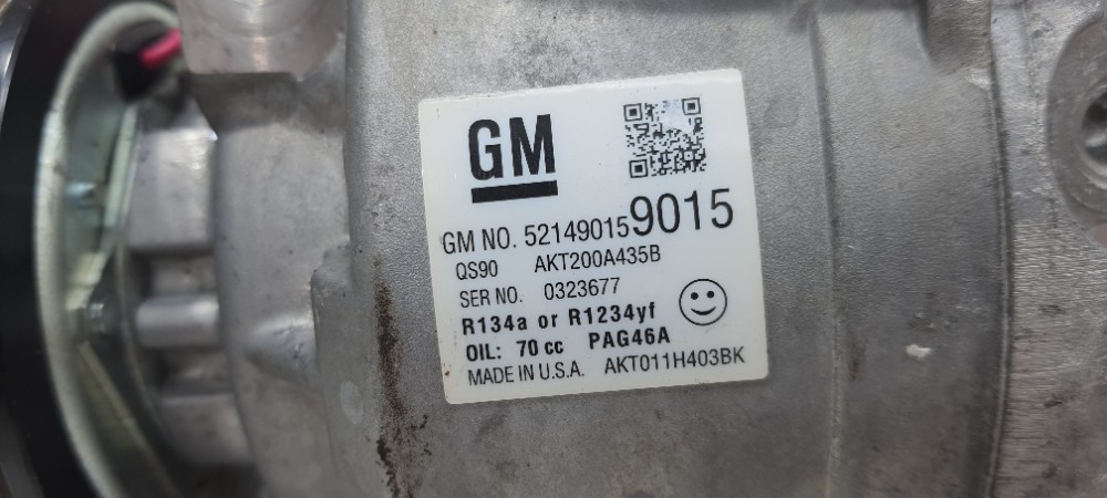 Compressor Ar Condicionado 1.4 Gm Onix Prisma 2013 A 2021 4