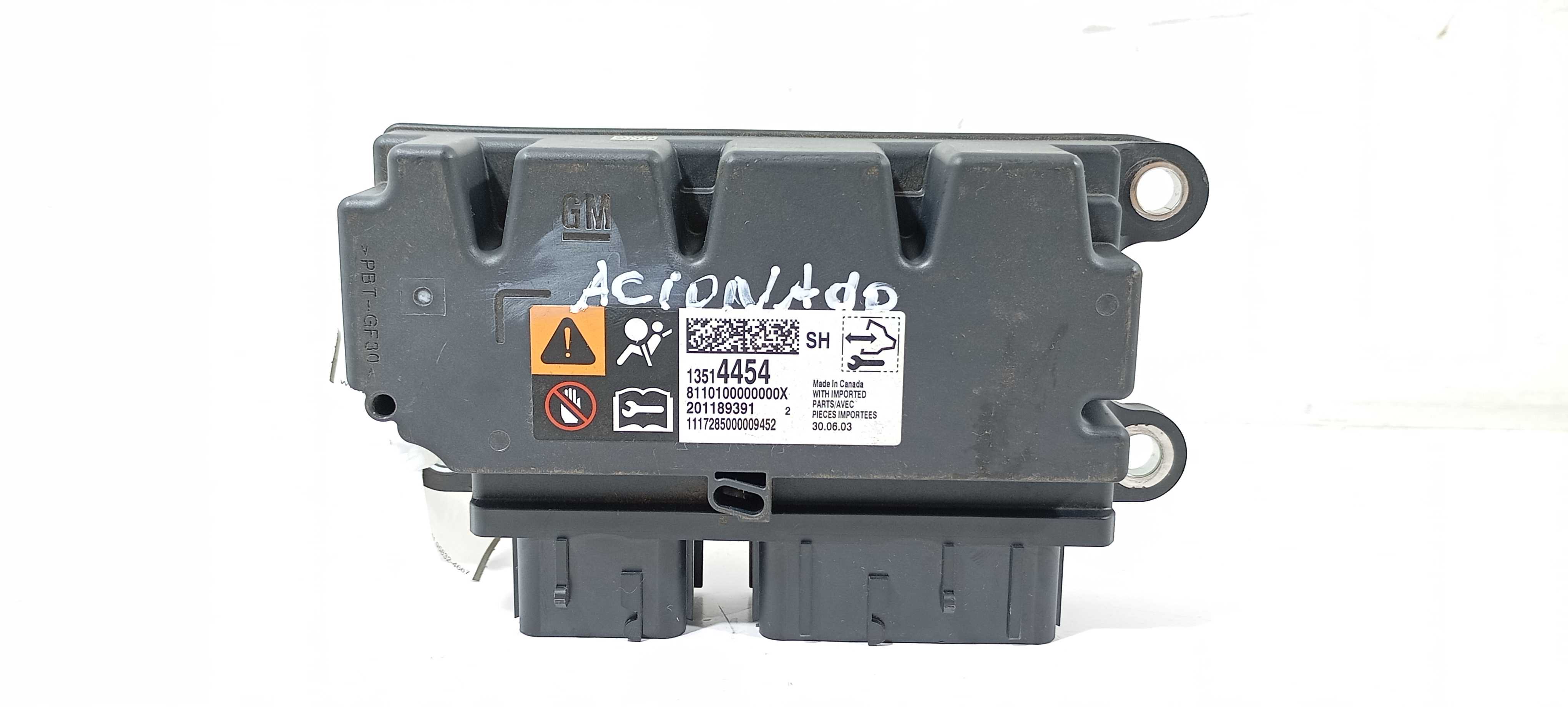 Módulo Painel Acionado Gm Onix Active 1.4 2018 13514454 4