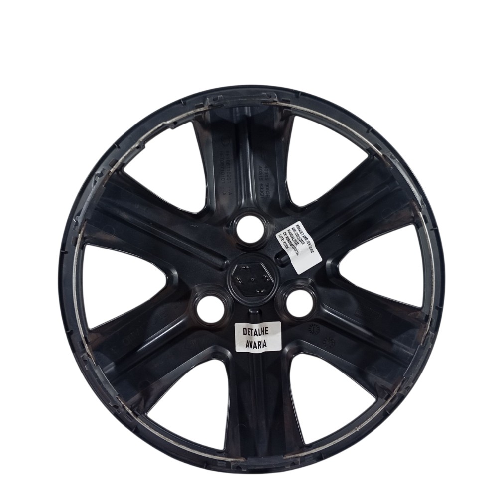 Calota Roda 14 Renault Kwid 2023 403159083r Cinza 4