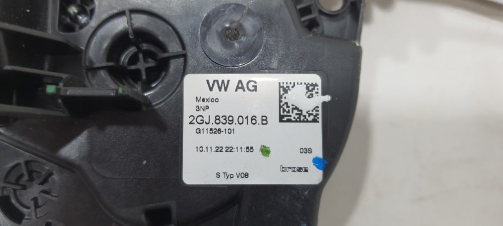 Fechadura Porta Traseira Direita Vw Virtus 2023 2gj839016b 7