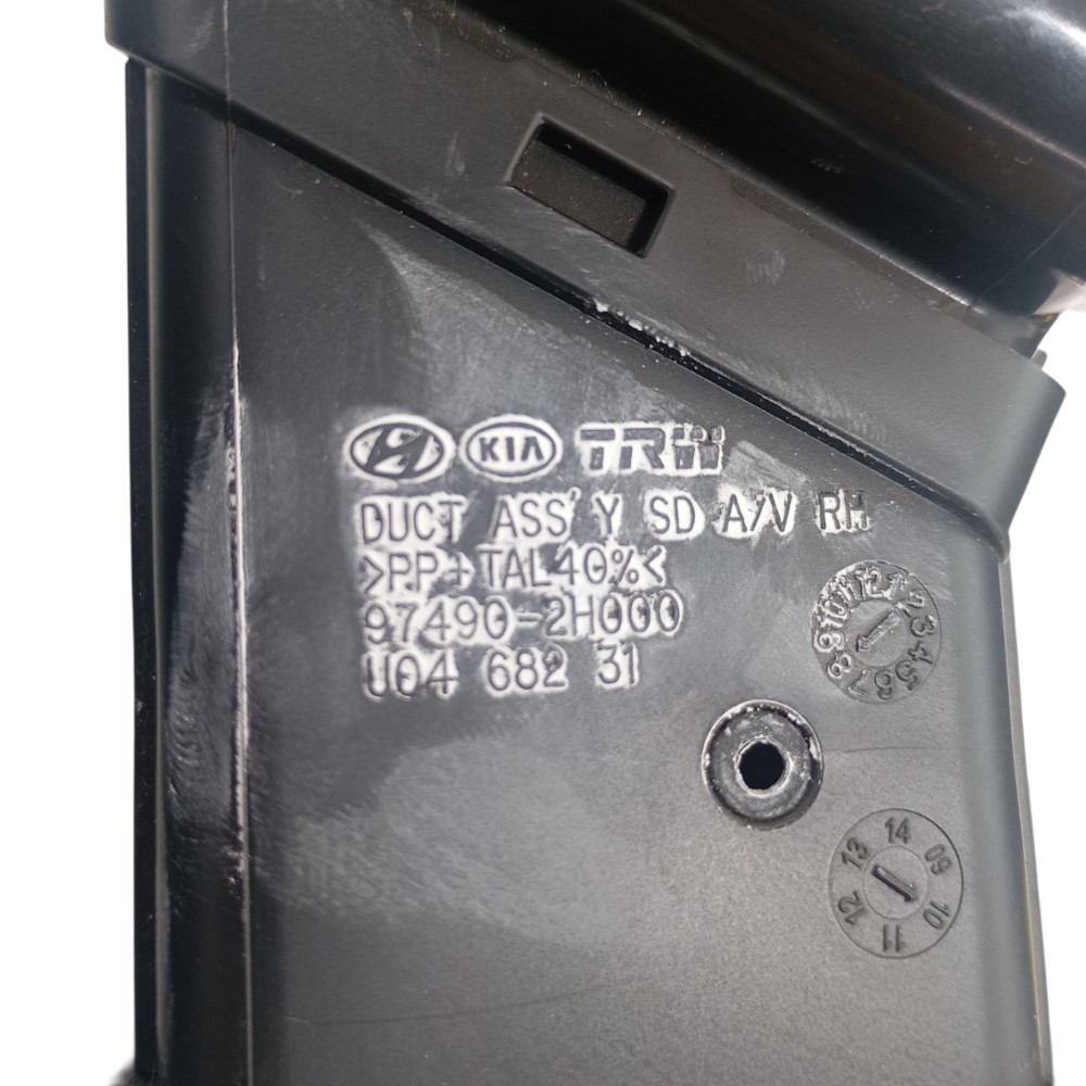 Difusor Ar Direito I30 2.0 2011 974902h000 7