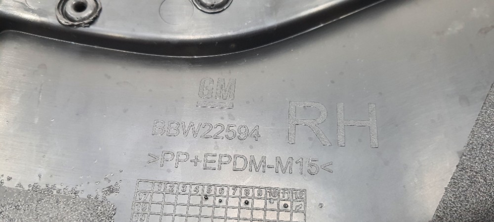 Forro Porta Diant Direito Gm Onix Active 1.4 2018 Bbw22594 7