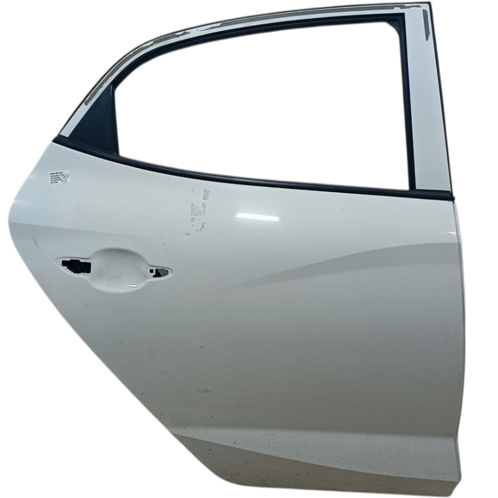 Porta Traseira Direita Hyundai Hb20 1.0 2023 77004r1200 Traseira Direito Branco 3