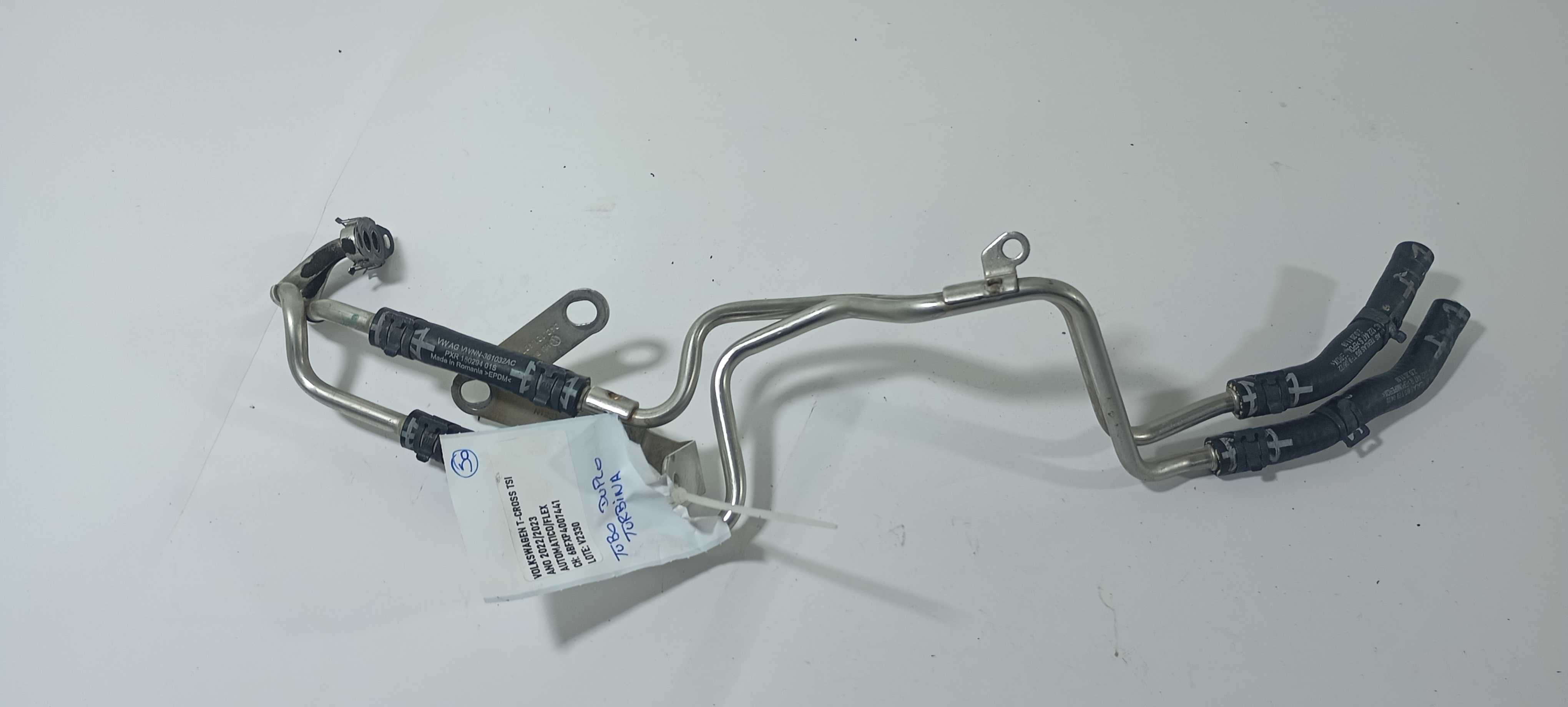 Tubo Duplo Turbina T-cross Tsi 2023 04c122447 Cinza 3