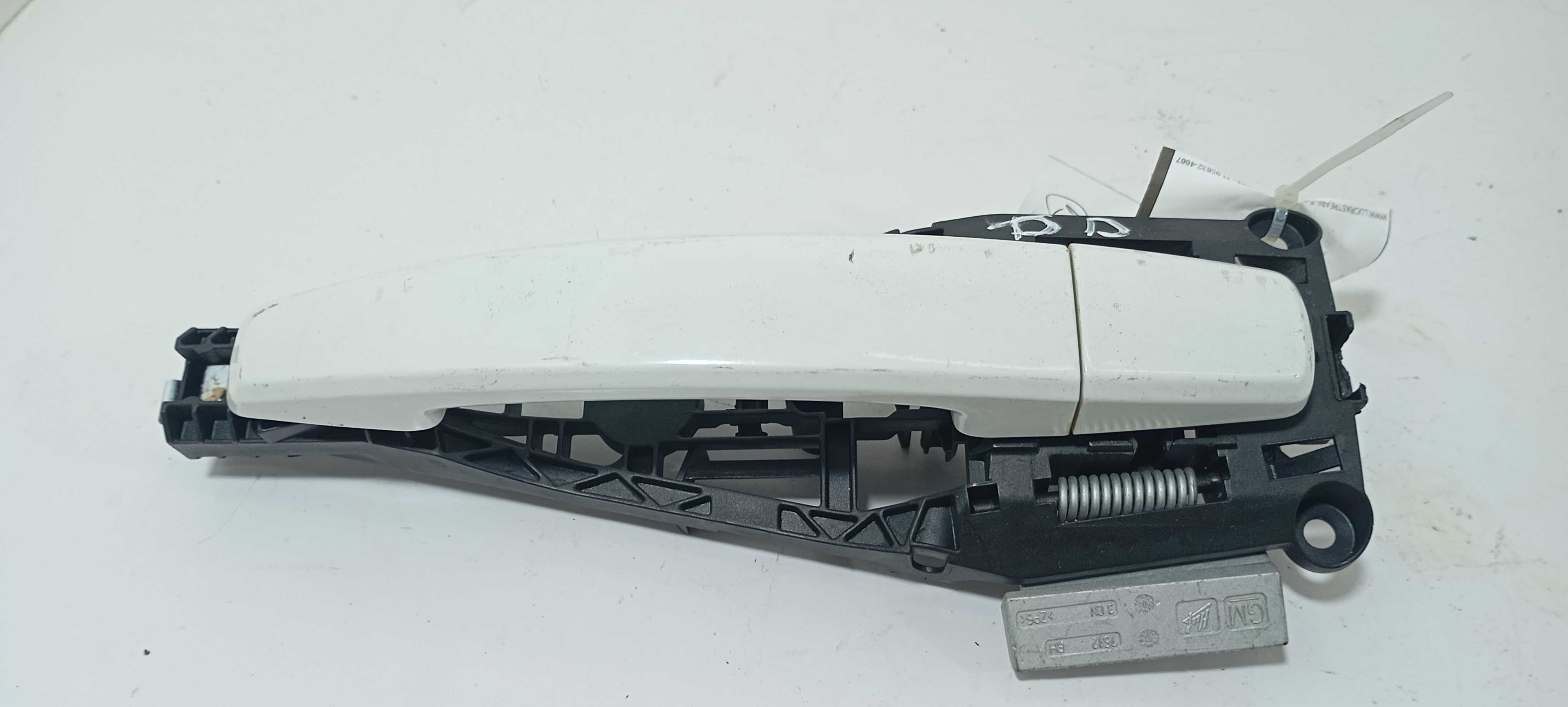 Maçaneta Ext Porta Dianteira Direita Cruze 2014 13577716 Branco Dianteira 3