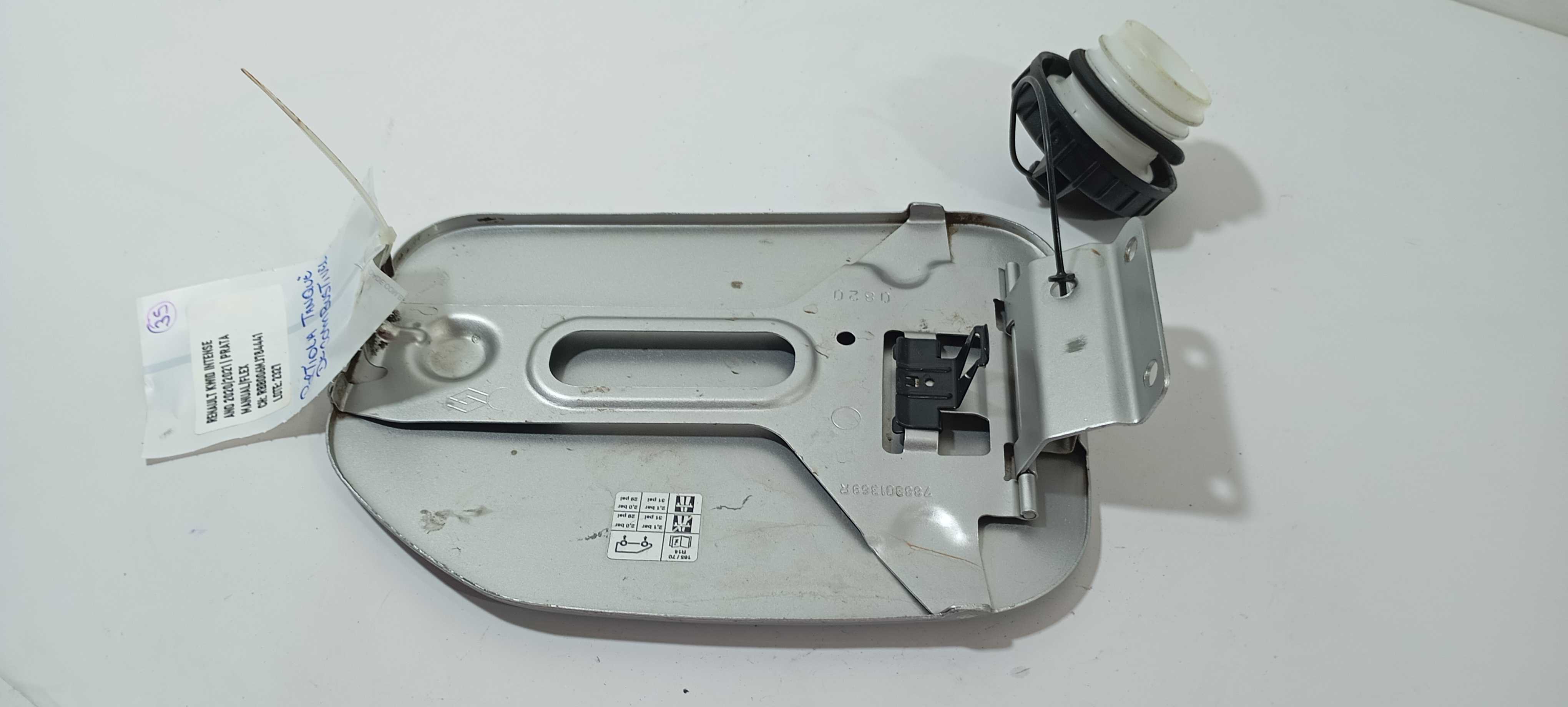 Portinhola Tanque Renault Kwid 2021 788301369r Cinza 2