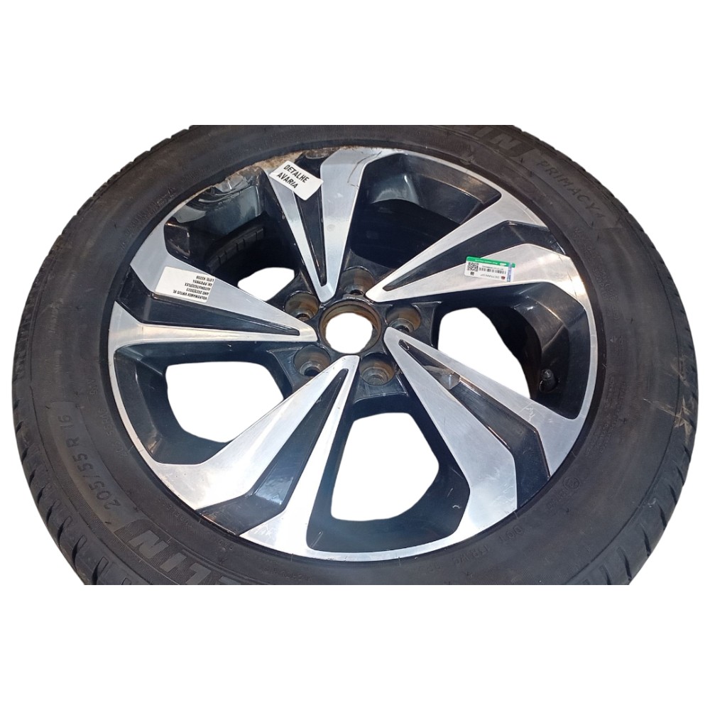 Roda Aro 16 Com Pneu Volkswagen Virtus 2023 6ea601025m041 3