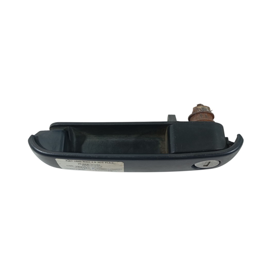 Maçaneta Porta Externa Dianteira Direita Fiat Uno 2019 03086 Preto Dianteira 2