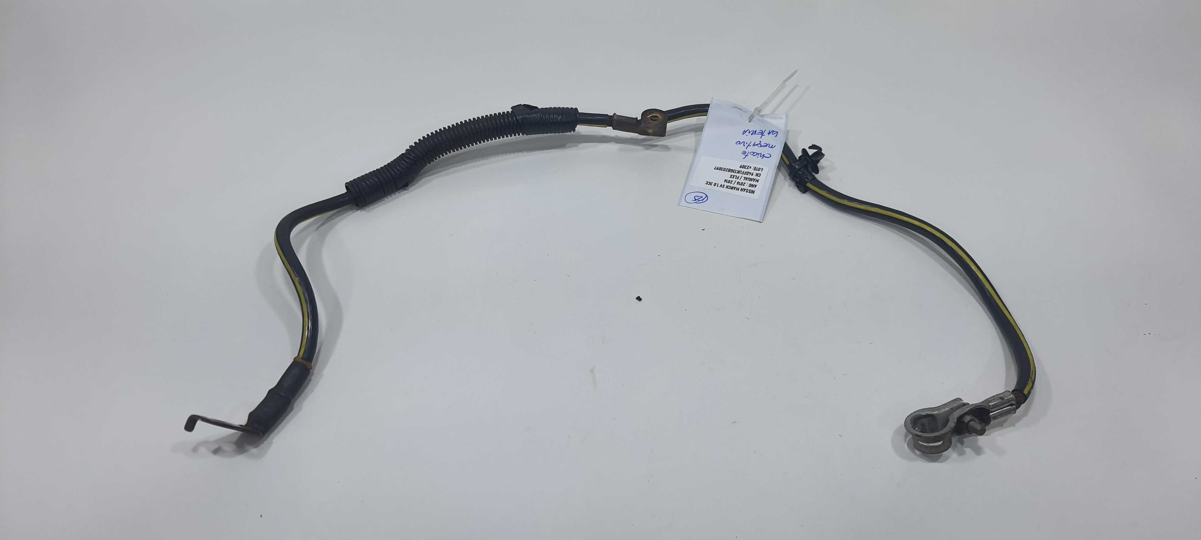 Cabo Negativo Bateria Nissan March Sv 1.0 2016 589339 12 2