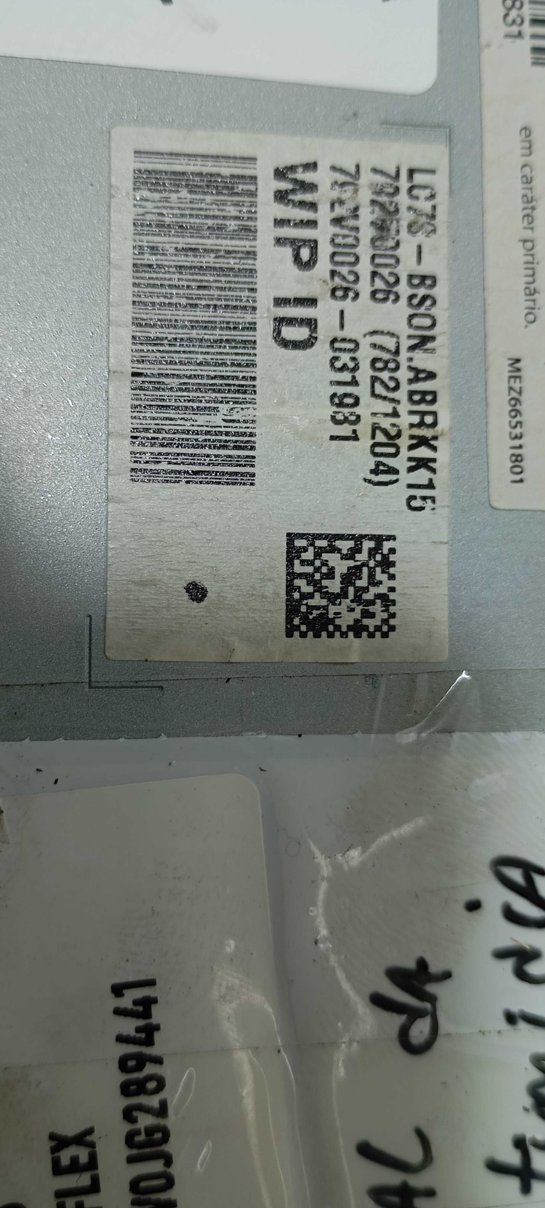 Central Multimídia Gm Onix Active 1.4 2018 42554562 Preto 9