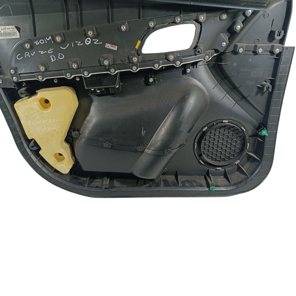 Forro Porta Dianteira Direita Gm Cruze Sedan 2014 96957316 Preto 7