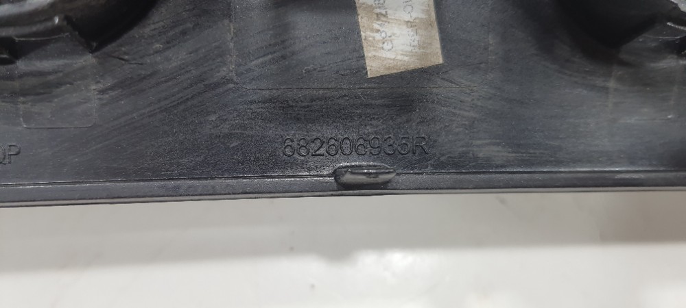 Moldura Multimídia Renault Sandero 1.0 2019 682606935r Preto 7