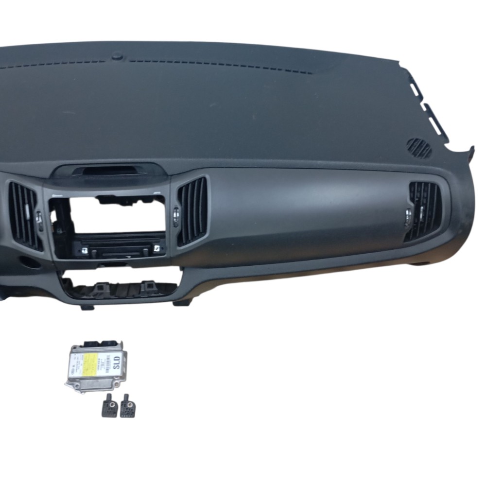 Painel E Volante Kia Sportage Ex 2.0 2014 959103w250 Preto 2