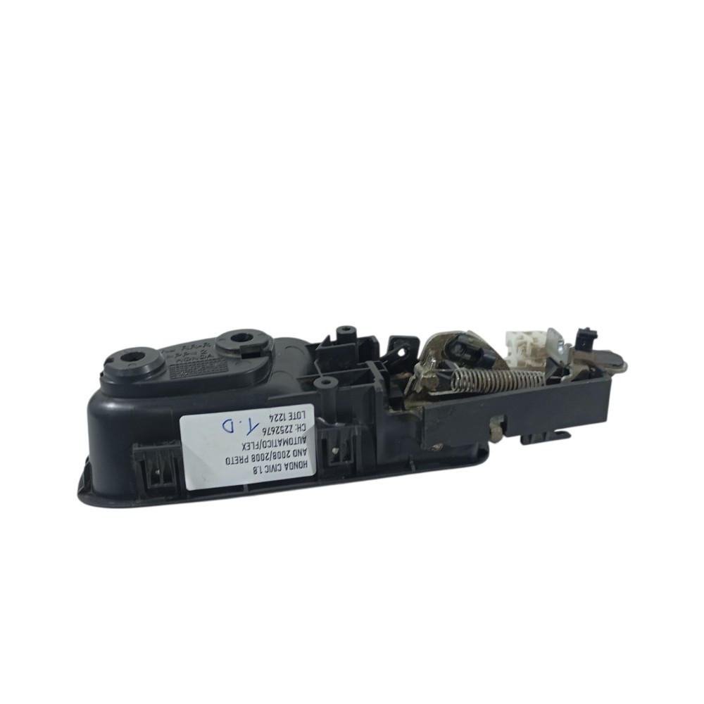 Maçaneta Interna Traseira Direita Honda Civic 2008 72620snjm Preto Traseira 6