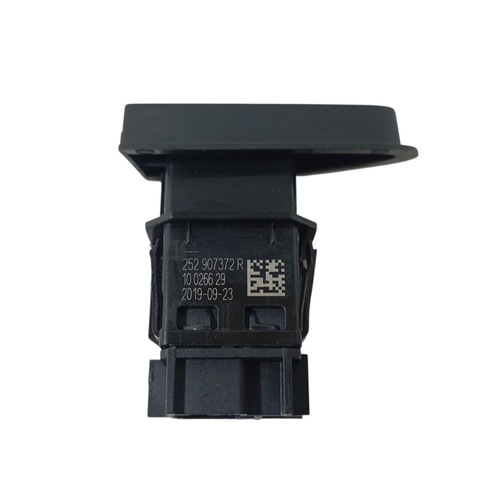 Botao Pisca Alerta Renault Captur 2021 252907372r Preto 6