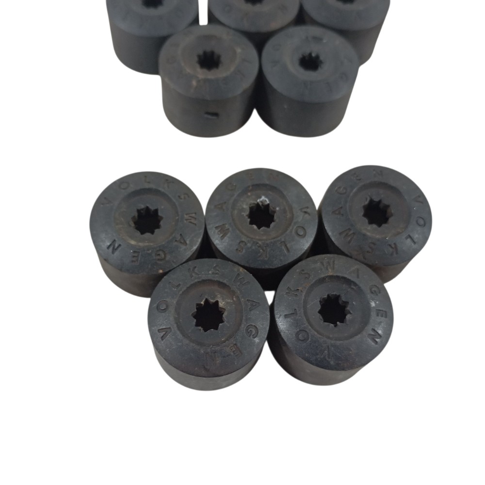 Calotas capa parafuso roda Polo Highline 2024 1K06011739B9 6