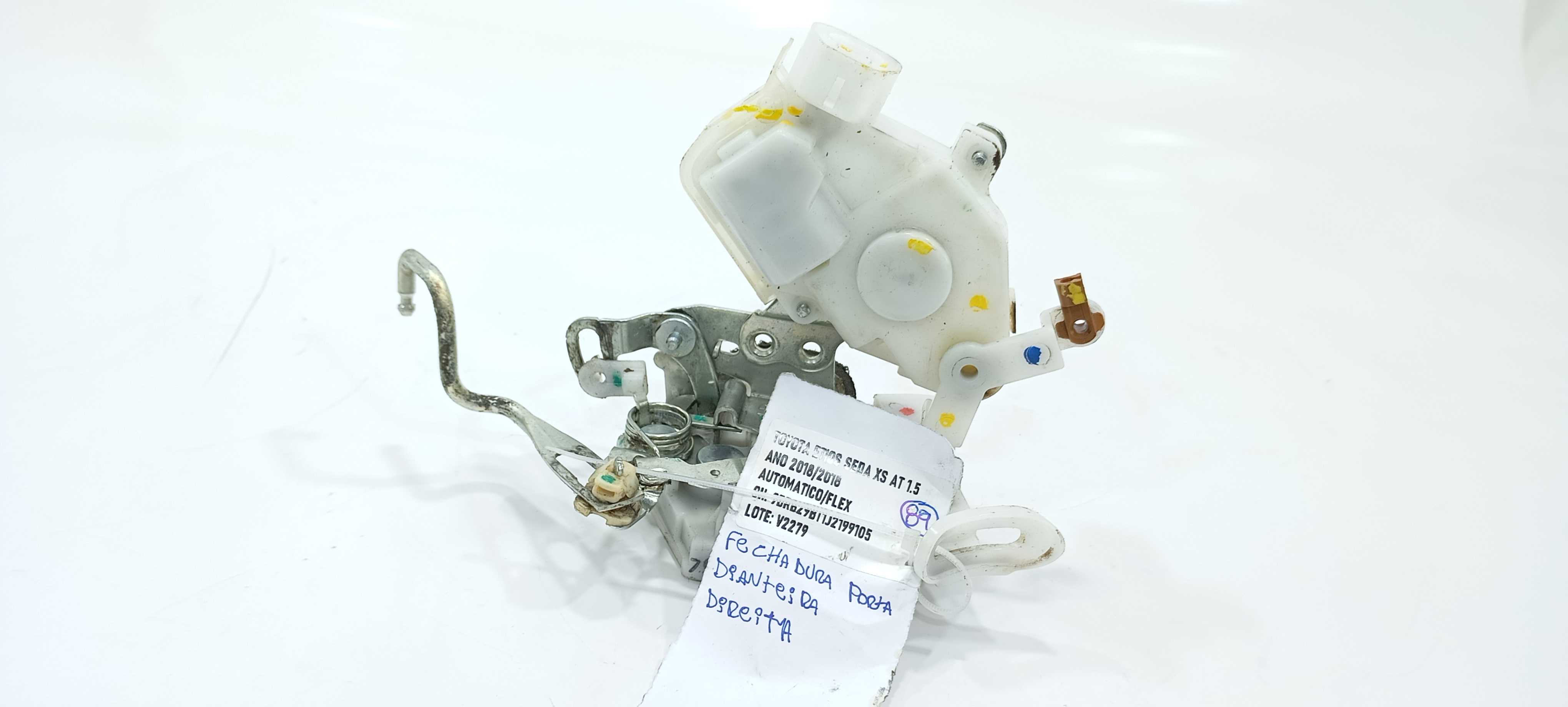 Fechadura Porta Dianteira Direita Etios Sedan 1.5 2018 V2279 4