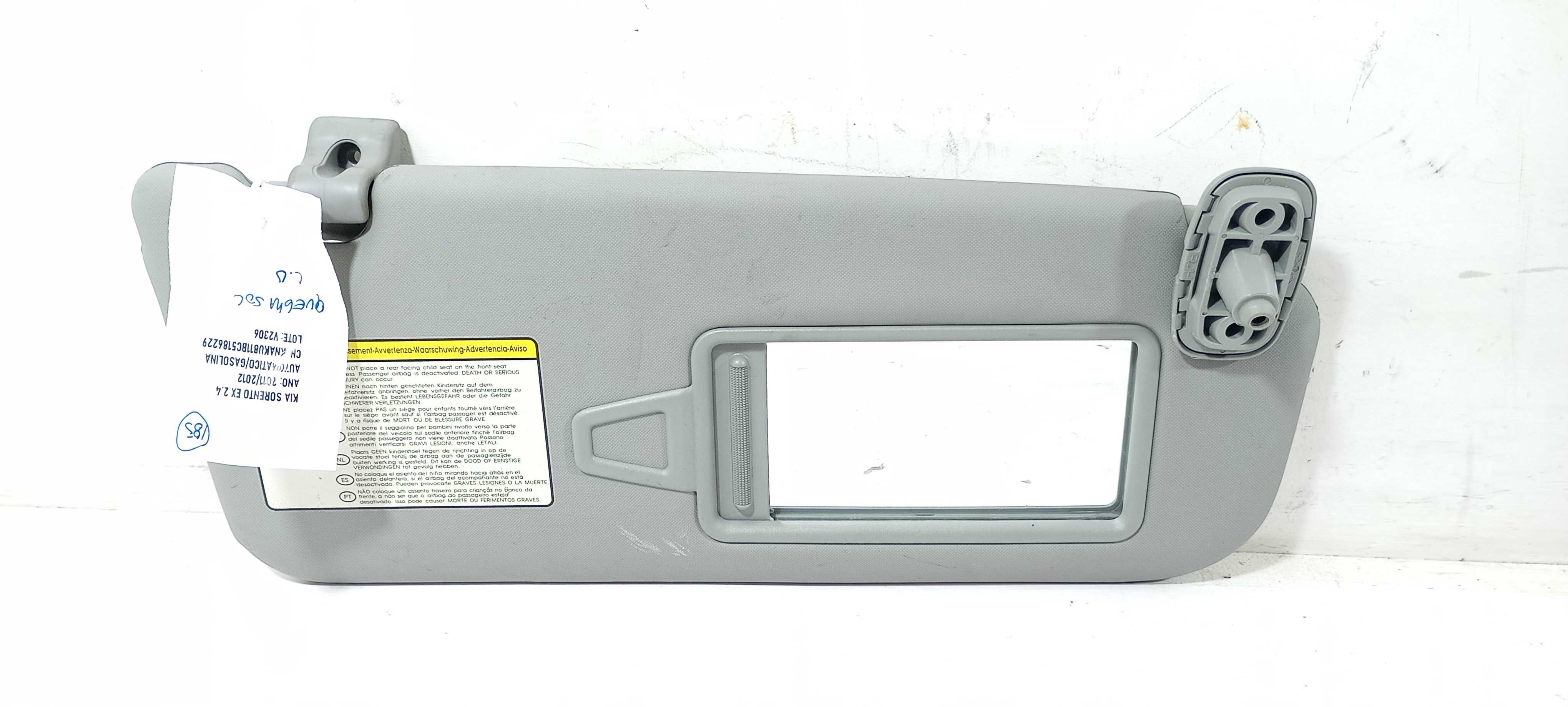 Quebra Sol Direito Kia Sorento Ex2 2.4 2012 7