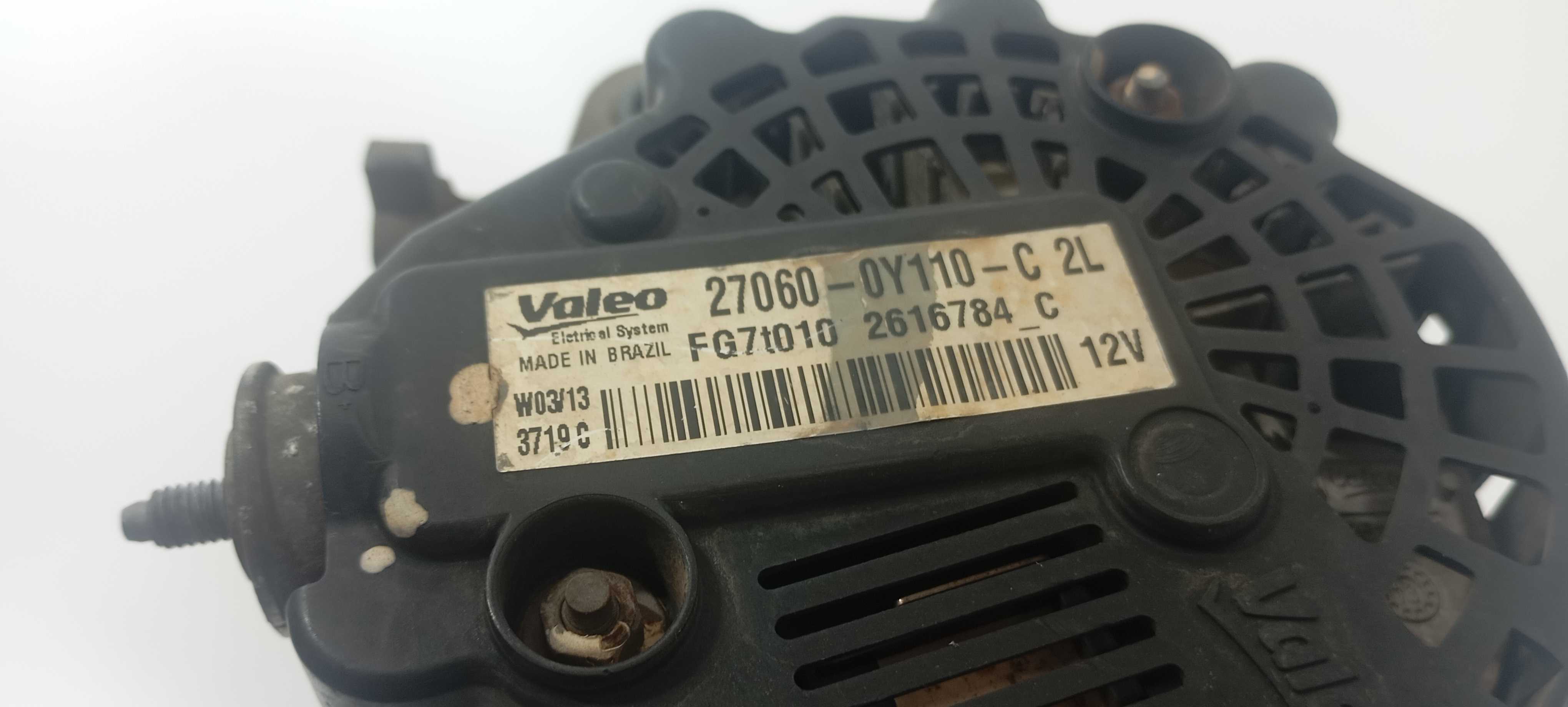 Alternador Toyota Etios 1.5 2014 270600y110 4