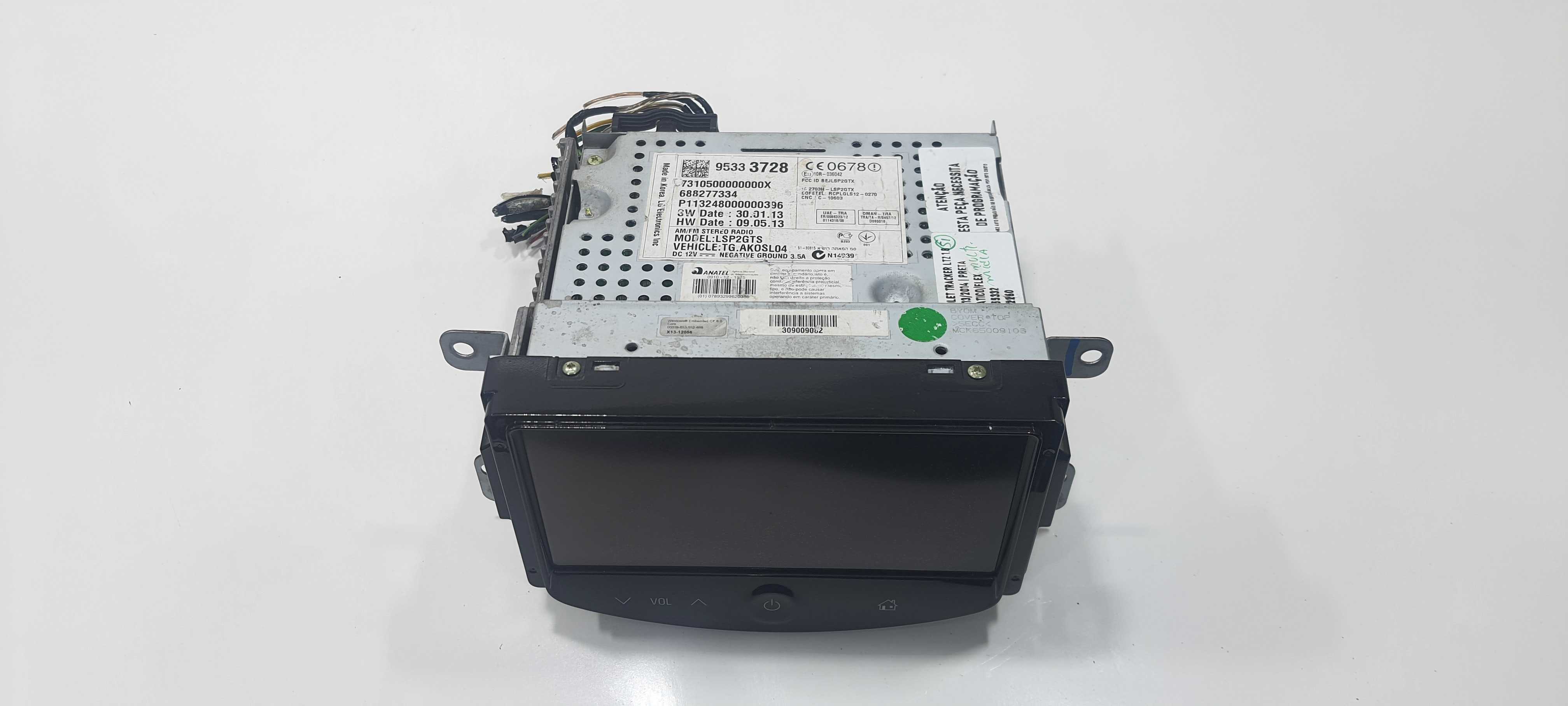 Multimidia Gm Tracker Ltz 1.8 2014 95333728 Preto 2