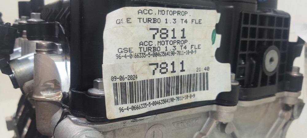 Motor  Fiat Toro Volcano 1.3 2025  7092810 9