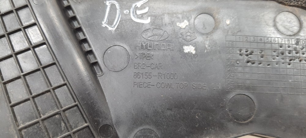 Acabamento Paralama Dianteiro Esquerdo Hb20 Sense 1.0 2023 Preto 5